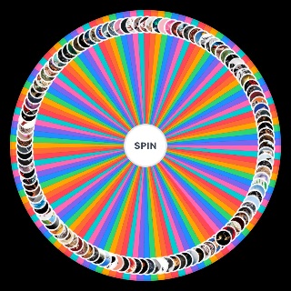 Random 2025 Albums Wheel