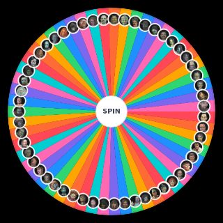 Random NINAH No, I'm Not A Human ALL CHARACTERS Wheel