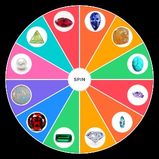 Spin the Wheel: Birthstones