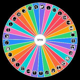 Random Weapon type Wheel