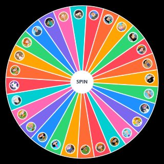Random Phineas and Ferb characters Wheel
