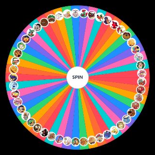 Random Cereal Mascots Wheel