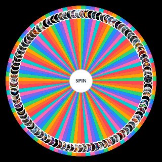 All Marvel Films Ever Wheel