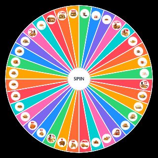 Random KFC Menu UK Wheel