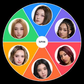 Random Katseye members Wheel