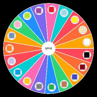 Spin the Wheel: default ms paint colors