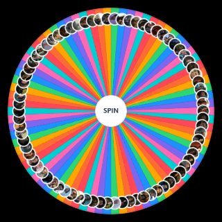 Random The 100 Characters (75+ updated) Wheel