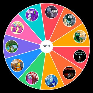 Spin the Wheel: Among us roles (2025)