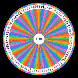 Random Gen 2 Pokémon (w Crystal sprites) Wheel