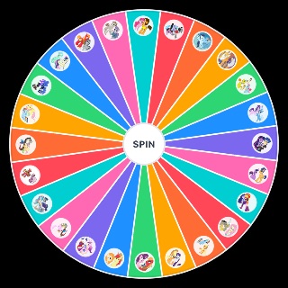 WORST TO BEST MY LITTLE PONY SHIPS Wheel