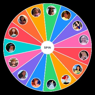 Random Disney princess Wheel