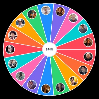 Random Doctor Who all Doctors (2023) Wheel