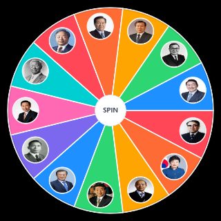 Pick a Random 대한민국 대통령 티어리스트 (Korean President )