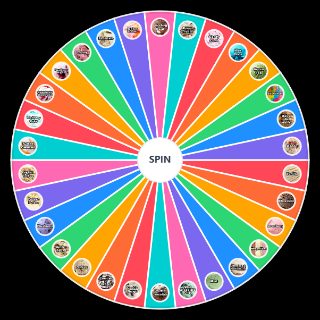 Random Ice Cream Flavor Wheel