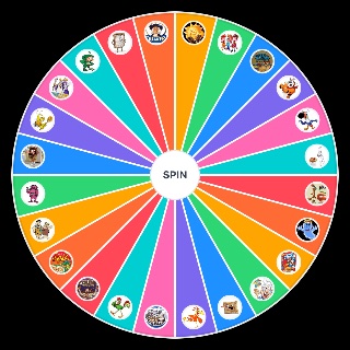 Cereal Mascots Wheel