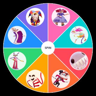 Pick a Random The Amazing Digital Circus characters