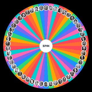 Spin the Wheel: Custom 50 US Vice Presidents