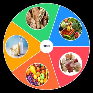 Food Groups Wheel