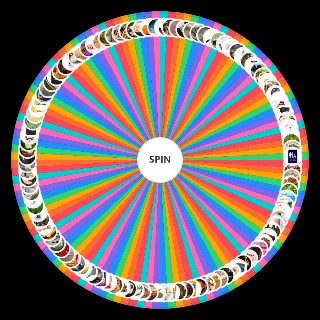 Random every smell ever Wheel