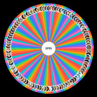 (OLD) Every Total Drama Franchise Character Ever Wheel