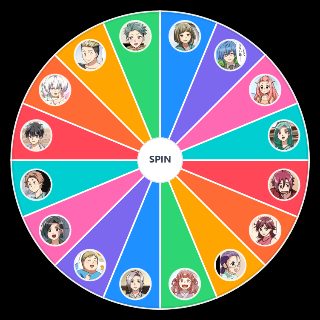 Random Etra Chan Saw It! Characters Wheel