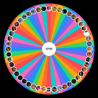 Random FNaF World Party Characters Wheel