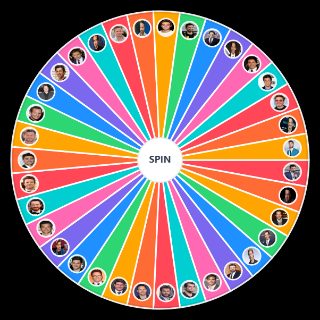 Spin the Wheel: Actores hollywod usa