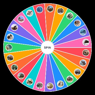 Ice Age Animals Wheel
