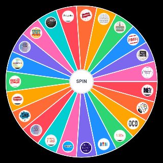Random Mental Disorders Wheel