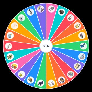 Spin the Wheel: Pokemon Sword and Shield Pokemon (UPDATE !)
