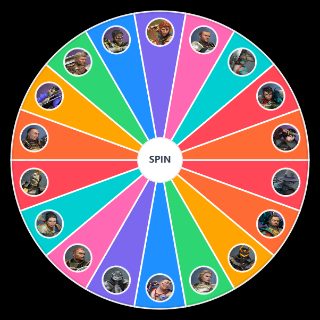 Random Shadow Fight Arena Character Wheel
