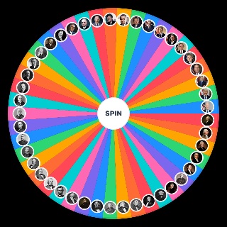 United States Presidents All 46 Wheel