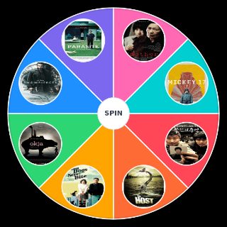 Random Bong Joon ho Films Wheel