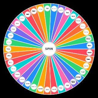 Spin the Wheel: Typefaces