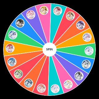 Random Fragaria Memories Wheel