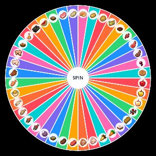 Spin the Wheel: Minecraft Food (All Foods)