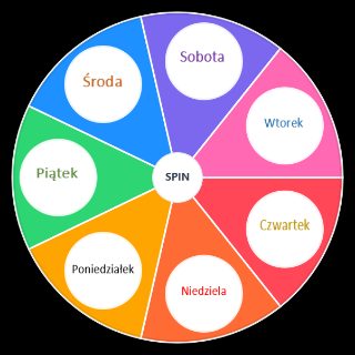 Random dni tygodnia Wheel