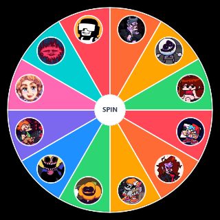 fnf characters Wheel