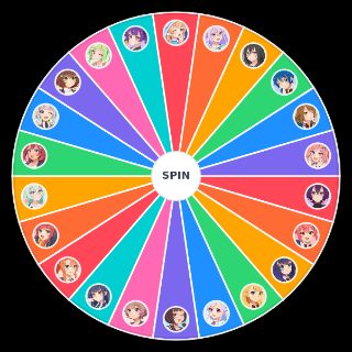 World Dai Star Characters Wheel
