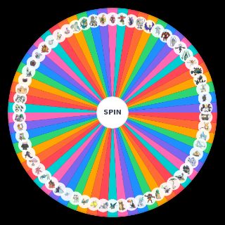 Pokemon Gen VII Fully Evolved Wheel