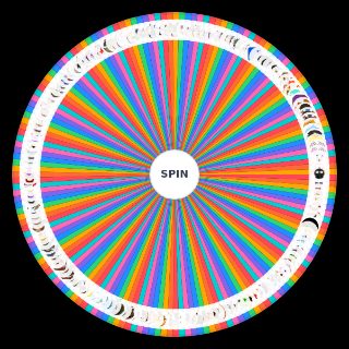 Spin the Wheel: Forsaken AR: Coloured Icons