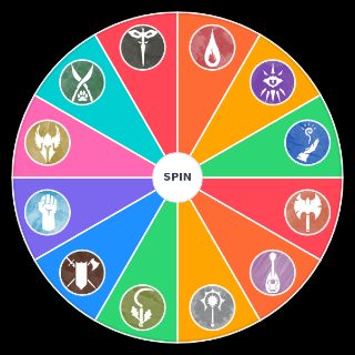 Choose a Random DND CLASSES