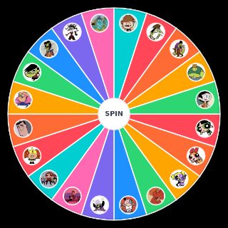 Random Powerpuff Girls Characters Wheel