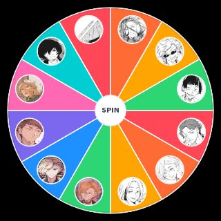 Spin the Wheel: Bungou Stray Dogs Storm Bringer Characters