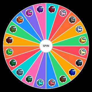 Among Us Colors Wheel