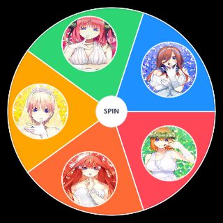 Choose a Random quintessential quintuplets