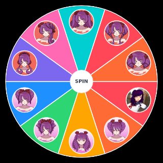Yandere Simulator: Kizana Sunobu's hairstyles Wheel