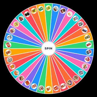 Random BEST ROAD TRIPS SNACKS Wheel