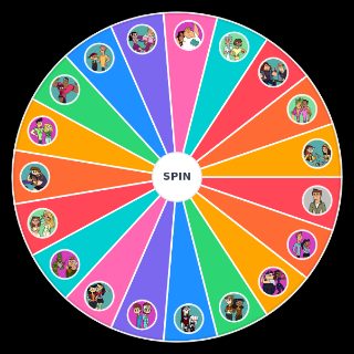 Random Drama Total Corrida Alucinante (TDRR) Wheel