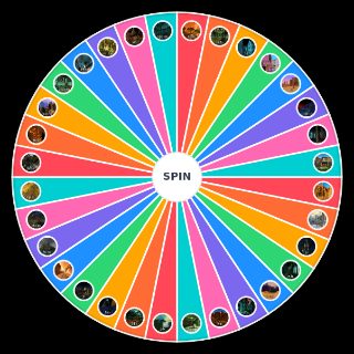 Random All TimeSplitters Story Maps Wheel